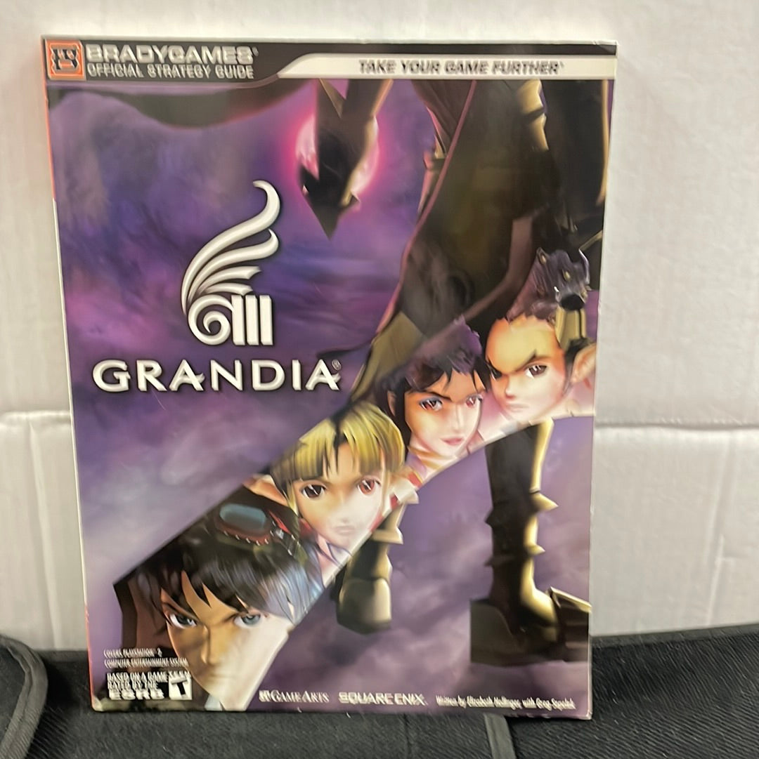 GRANDIA III BRADYGAMES OFFICIAL STRATEGY GUIDE