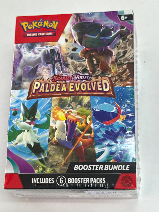 POKEMON TCG SCARLET VIOLET PALDEA EVOLVED BOOSTER BUNDLE