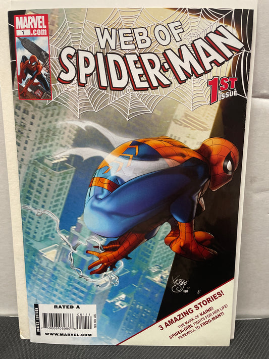 WEB OF SPIDER-MAN #1 (2009, KEY COMIC, NM+ !)