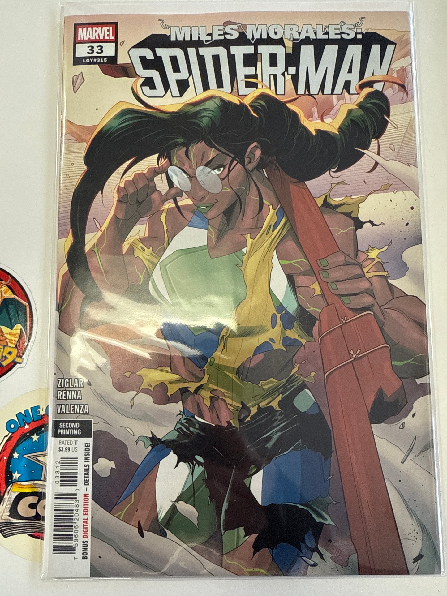 MARVEL COMICS MILES MORALES SPIDER-MAN #33 2nd printing