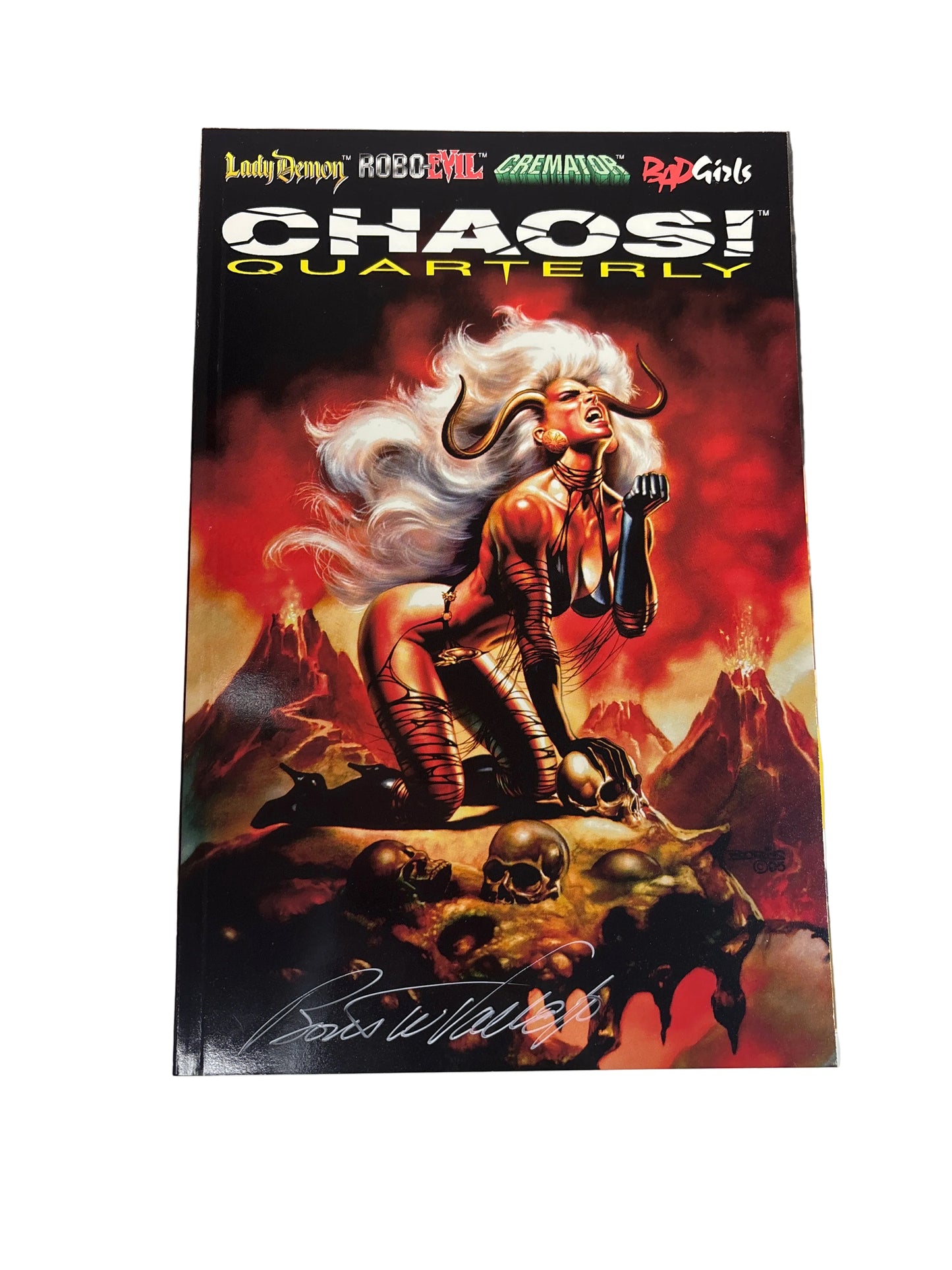 CHAOS QUARTERLY #2 SIGNED