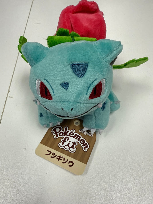 POKEMON FIT IVYSAUR PLUSH TOY WITH TAGS JAPANESE