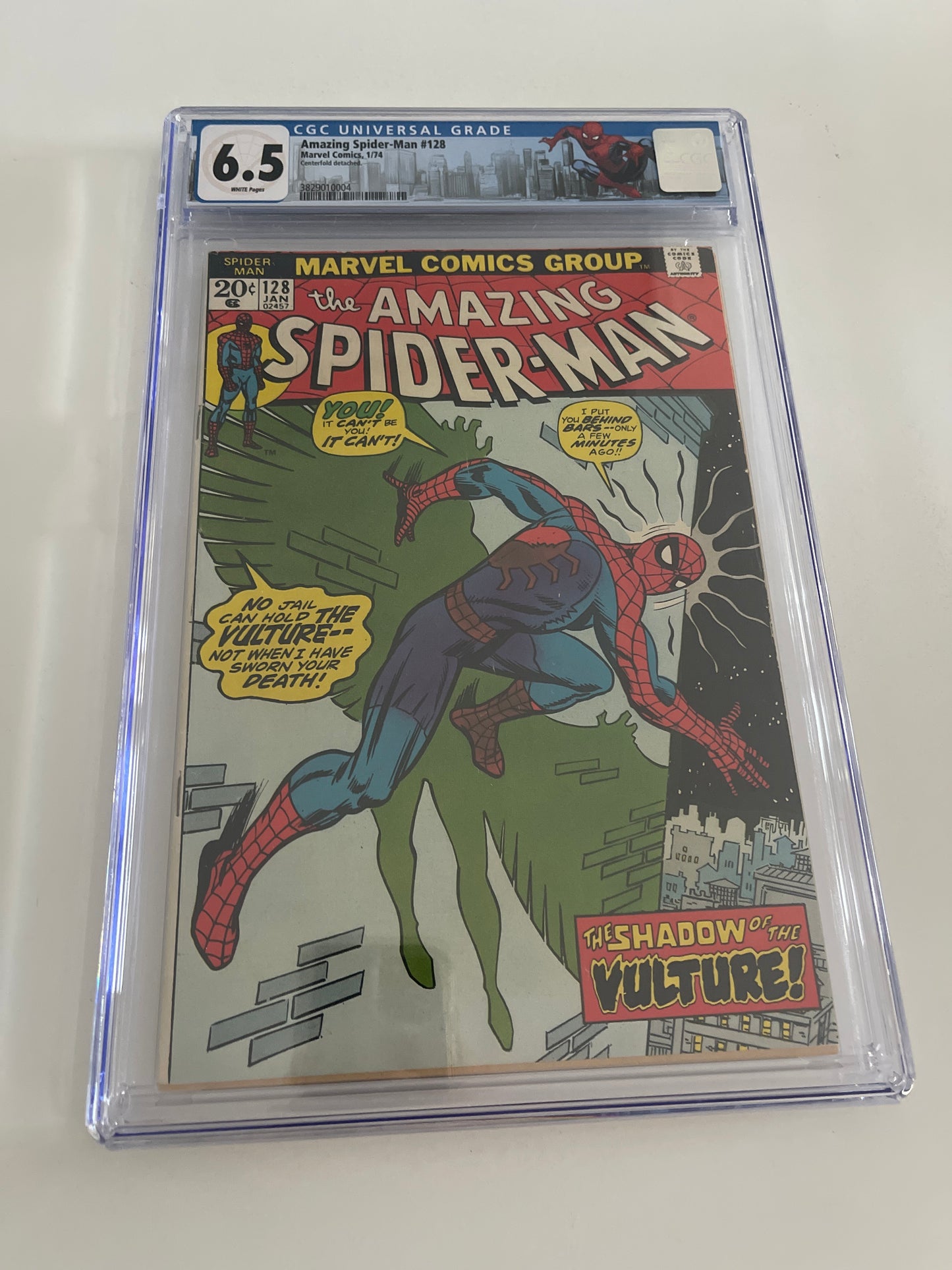 MARVEL COMICS AMAZING SPIDER-MAN #128 CGC 6.5