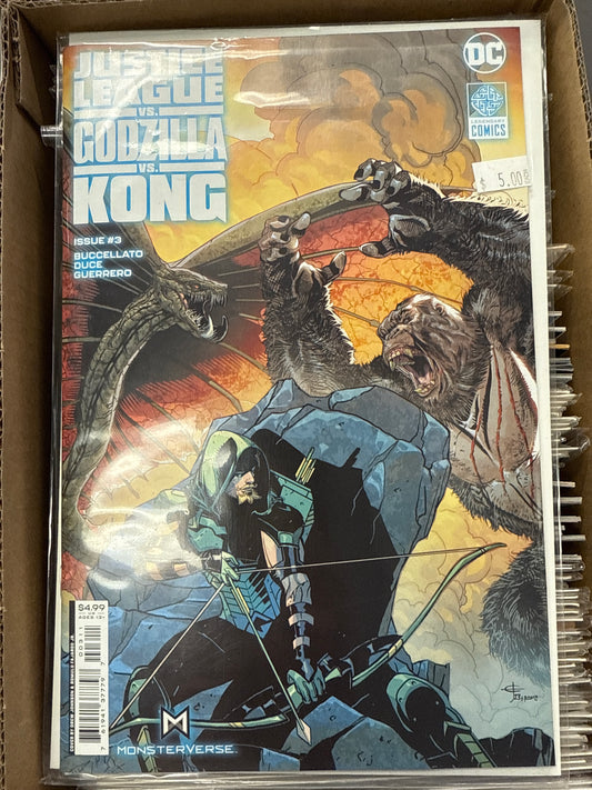 DC COMICS JUSTICE LEAUGE VS GODZILLA VS KONG #3