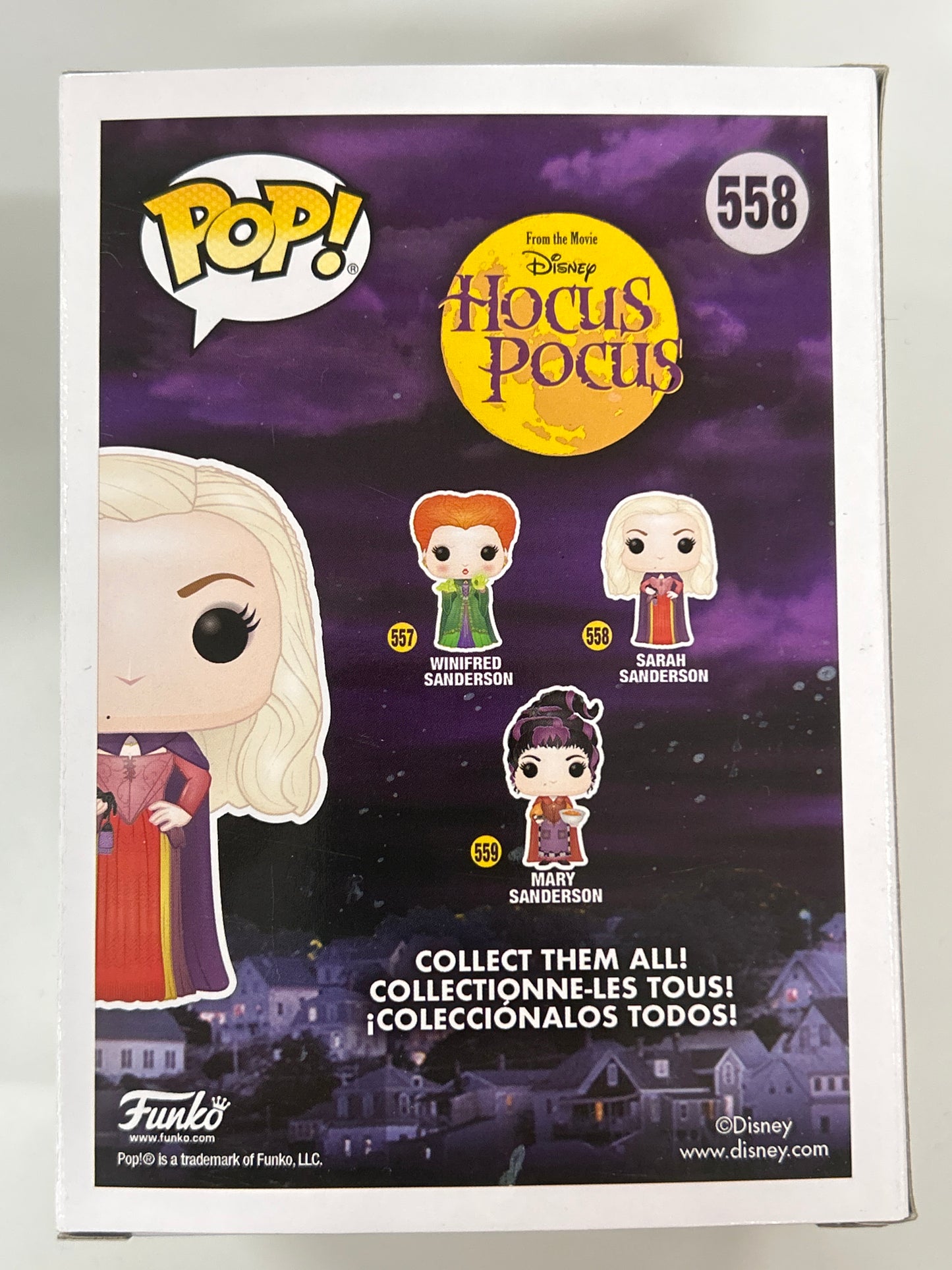 FUNKO POP HOCUS POCUS SARAH SANDERSON GREAT CONDITION