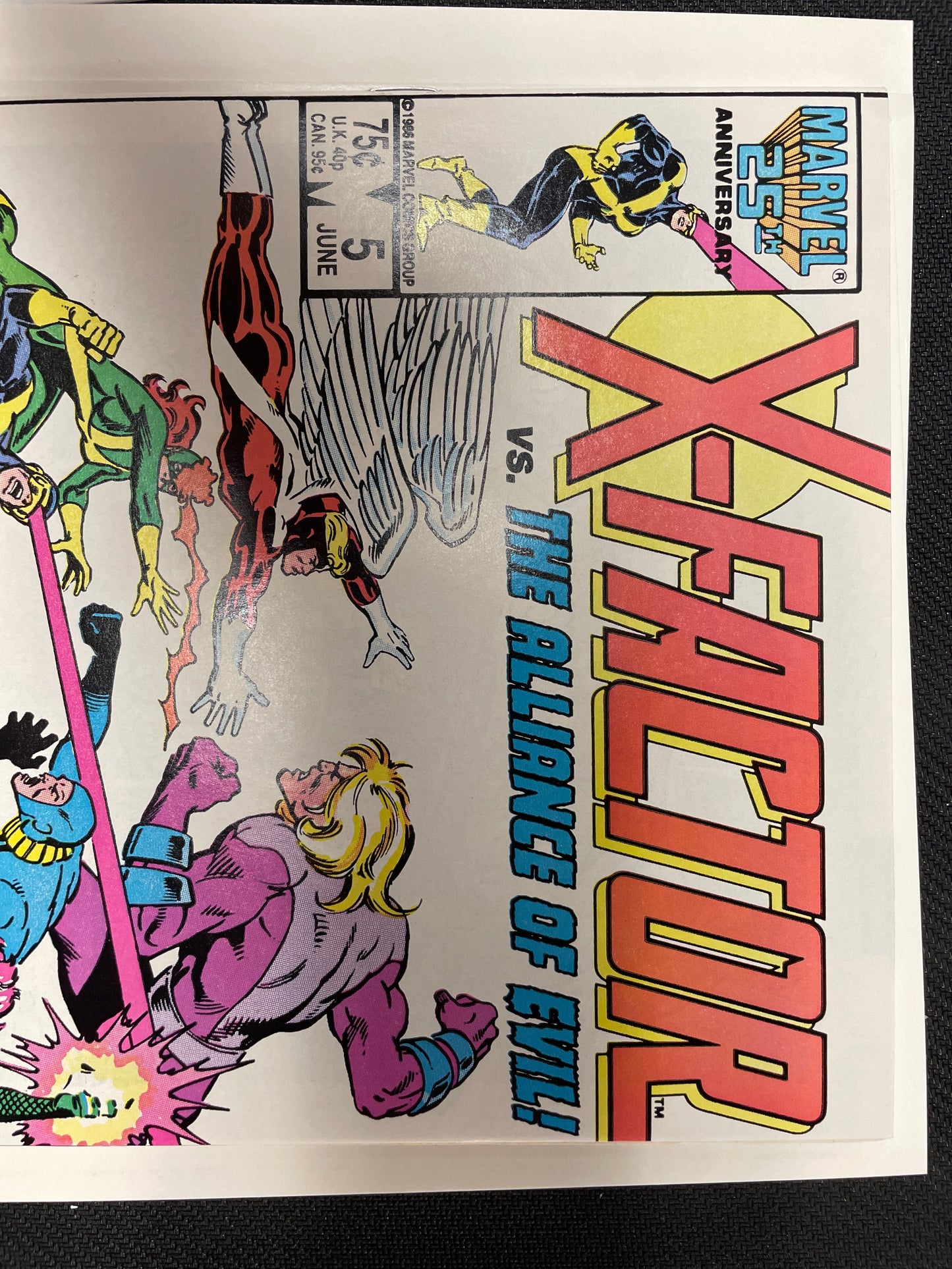 X-FACTOR #5 NM (1986, KEY!) 1st CAMEO APPEARANCE OF APOCALYPSE!