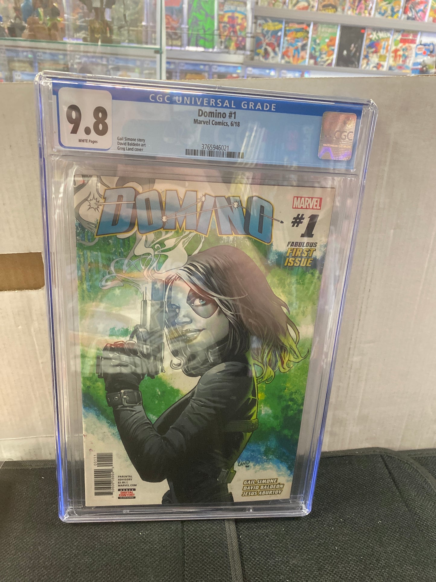 MARVEL COMICS DOMINO #1 (2018) CGC 9.8 WP