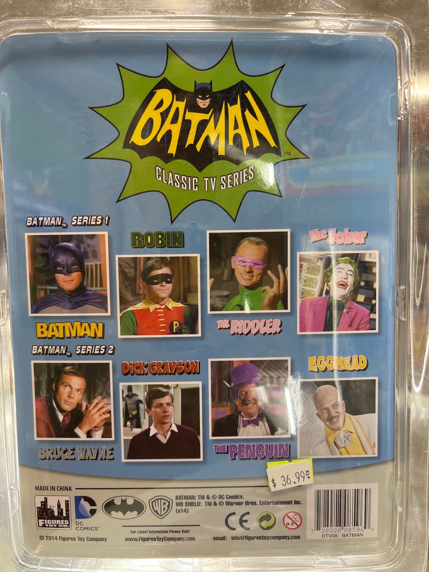 DC COMICS BATMAN CLASSIC TV SERIES ACTION FIGURE