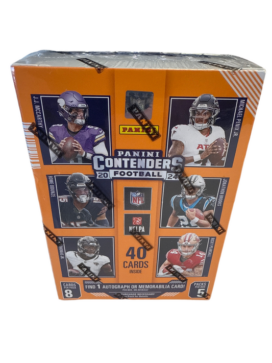 2024 NFL PANINI CONTENDERS FOOTBALL CARDS 40 TRADING CARDS BLASTER