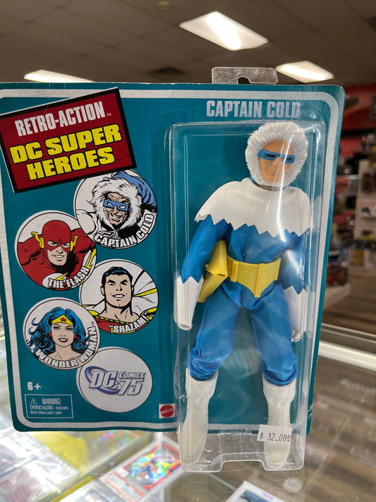 RETRO-ACTION DC SUPER HERO CAPTAIN COLD ACTION FIGURE