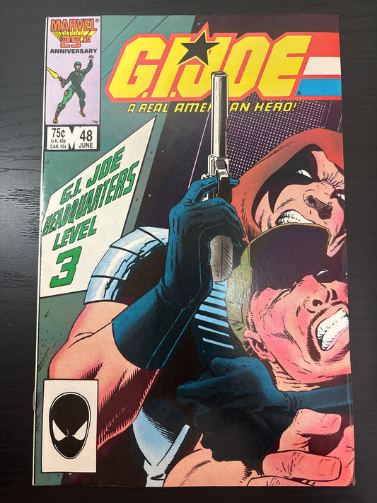 MARVEL 25TH ANNIVERSARY G.I. JOE #48 FIRST APPEARANCE OF SGT SLAUGHTER