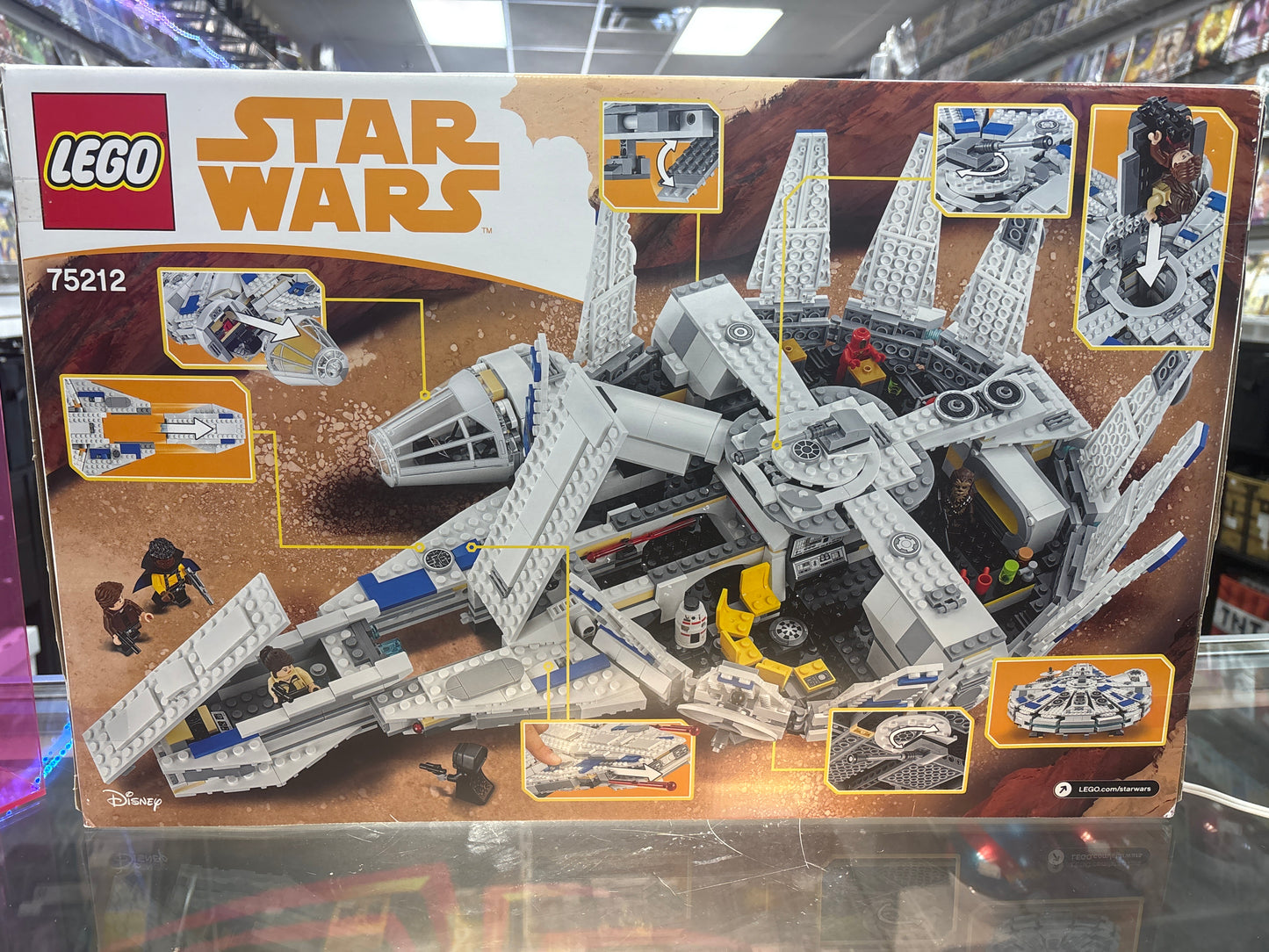 LEGO STAR WARS KESSEL RUN MILLENNIUM FALCON COMPLETE IN BOX