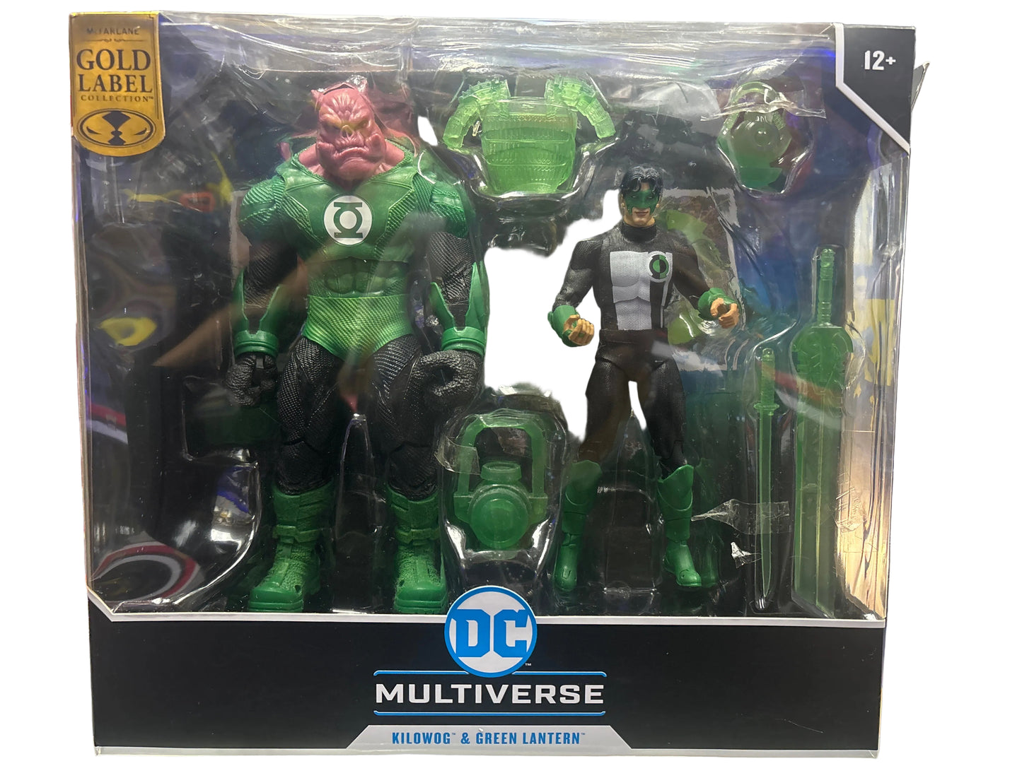 MCFARLANE GOLD LABEL COLLECTION DC MULTIVERSE KILOWOG AND GREEN LANTERN