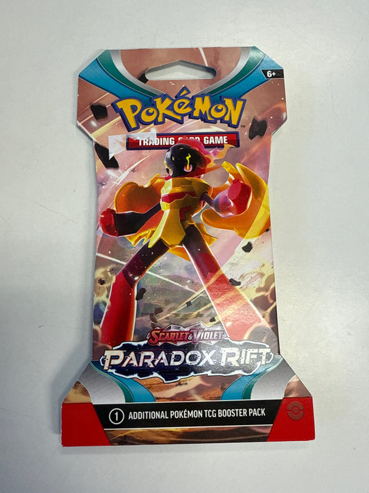 Pokemon trading card game Scarlet & Violet PARADOX RIFT Booster hanger  Pack