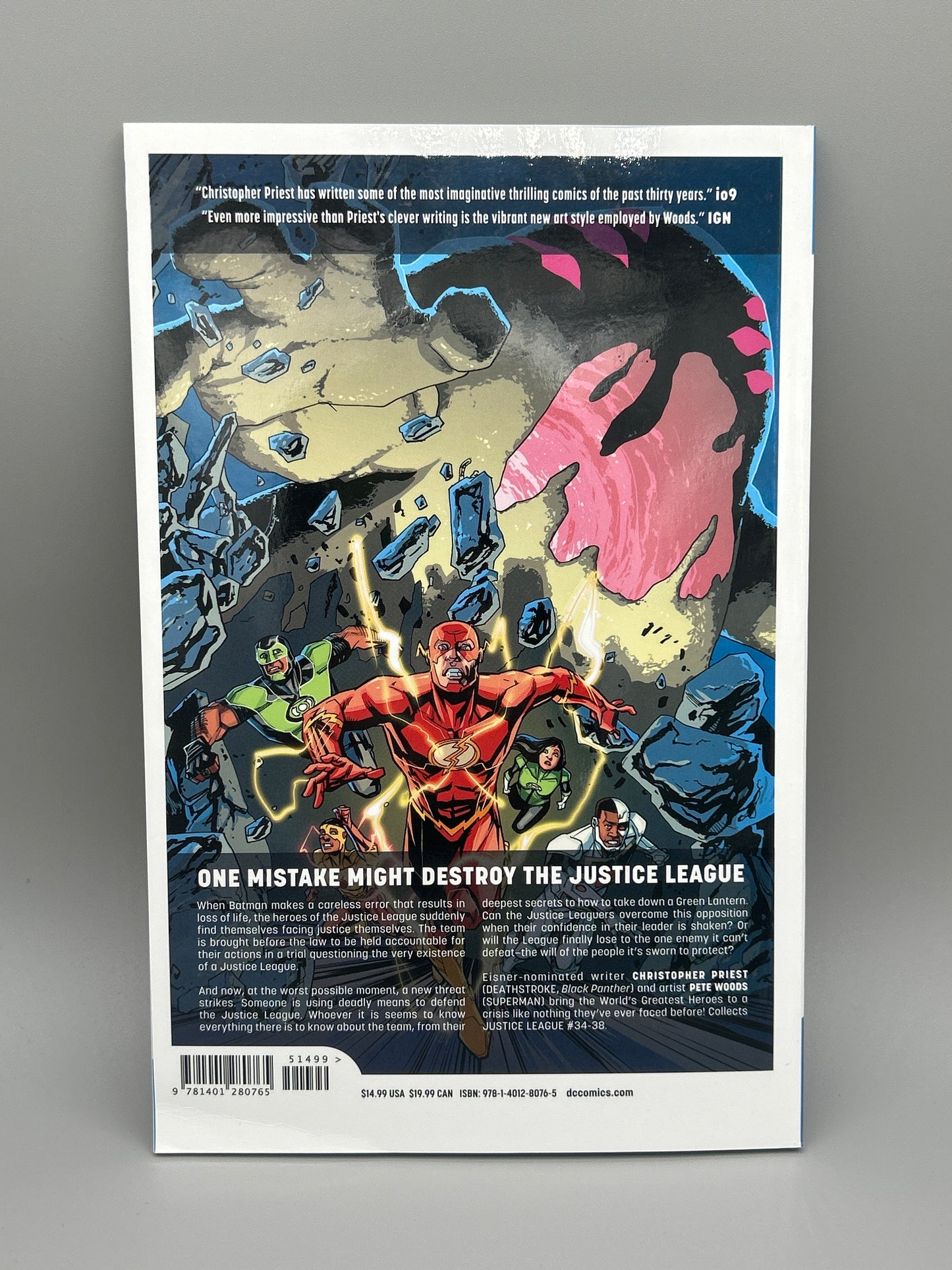 DC JUSTICE LEAGUE Vol 6 The People vs The Justice League