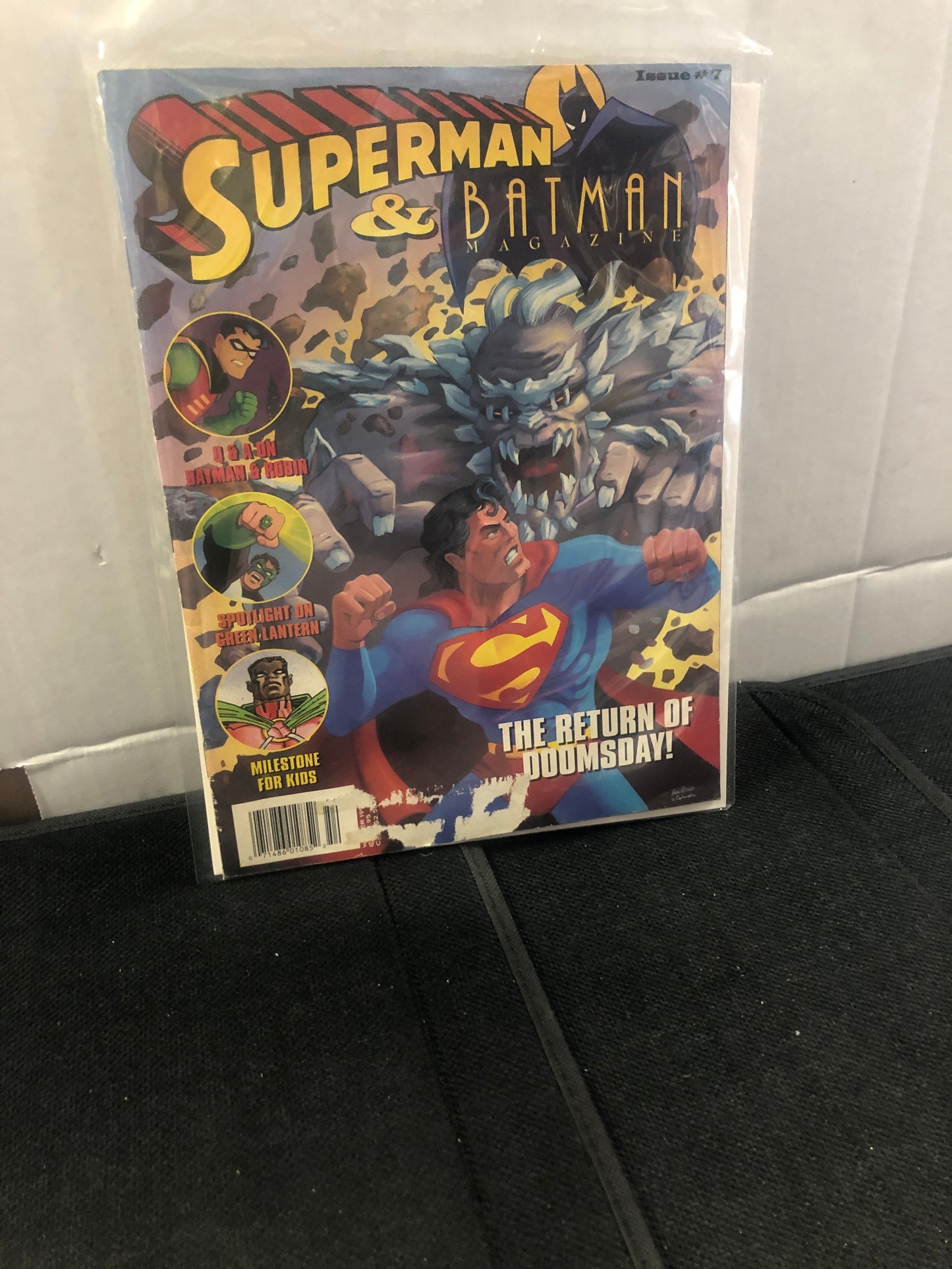 DC COMICS SUPERMAN AND BATMAN MAGAZINE 7