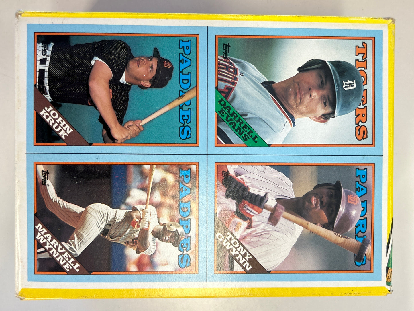 TOPPS 1988 MAJOR LEAGUE BASEBALL CARDS BOX 36 PACKS
