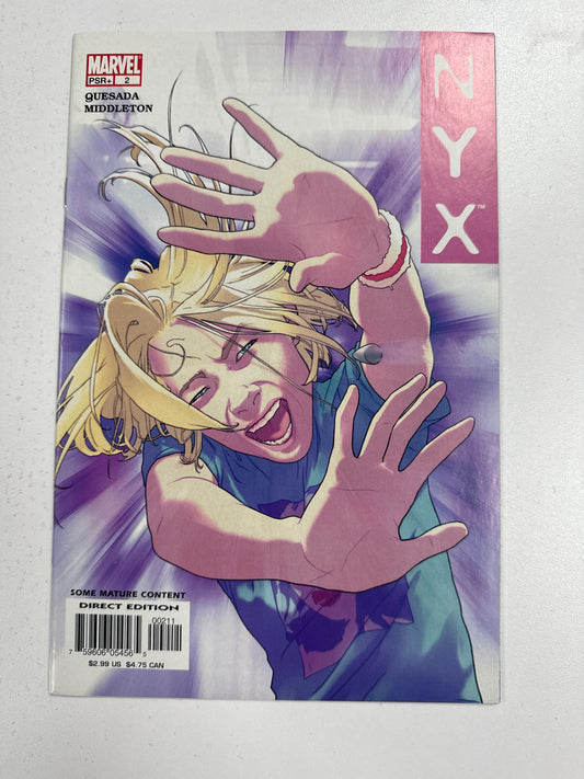 NYX #2 - (2003) 1st Print Joshua Middleton Cover & Art Joe Quesada NM