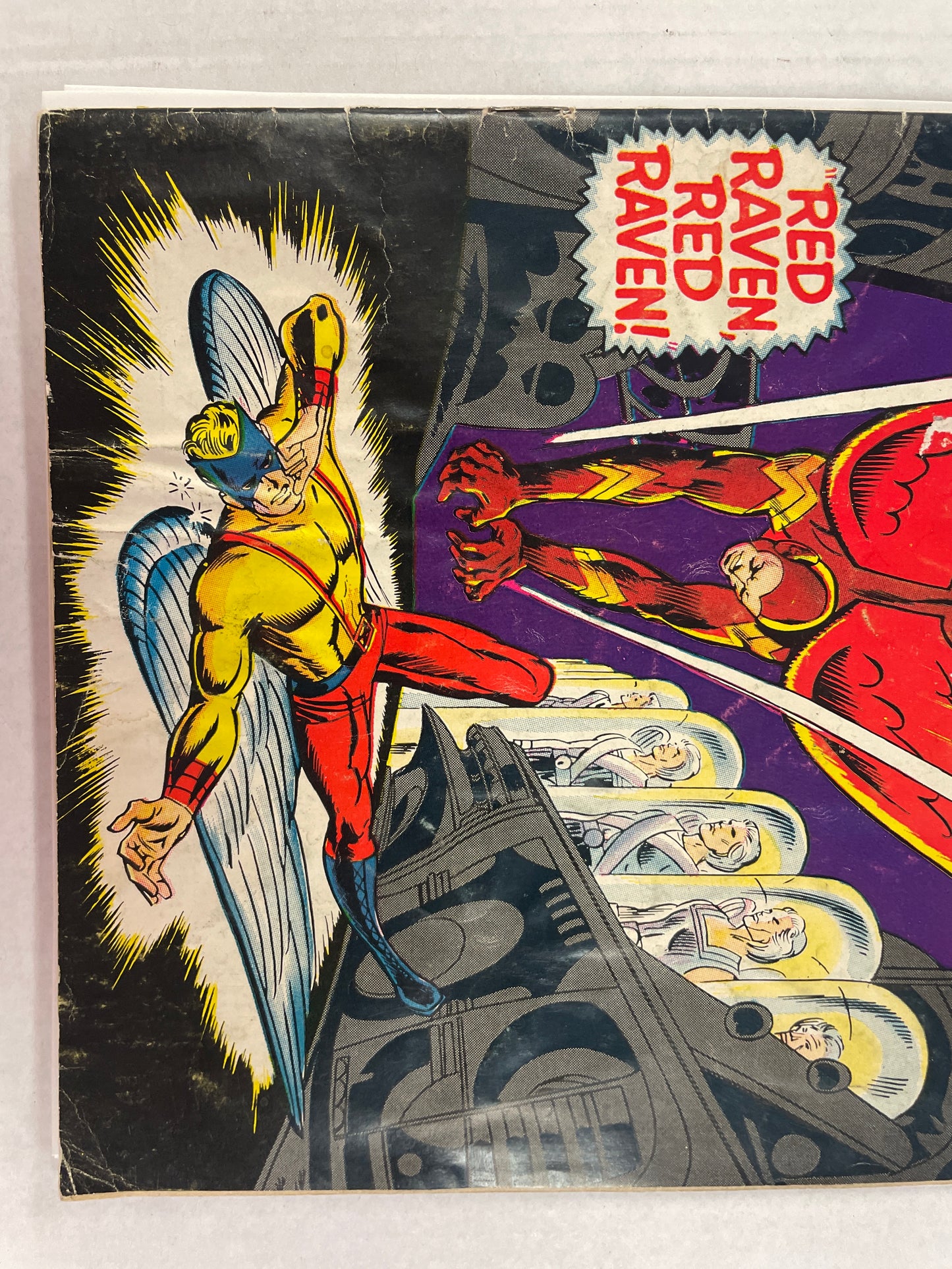 THE X-MEN #44 (1968 MARVEL SILVER AGE KEY) 1st RED RAVEN APPEARANCE!