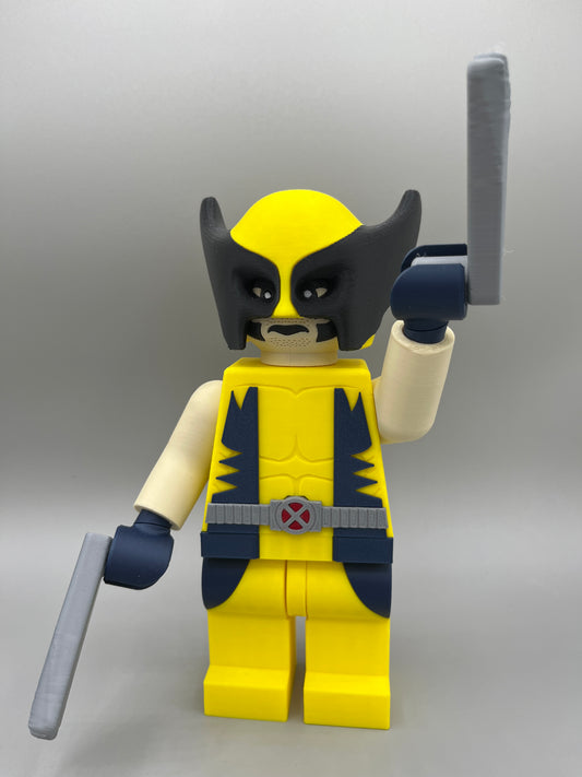 Toy Vault Big Brick figures Wolverine