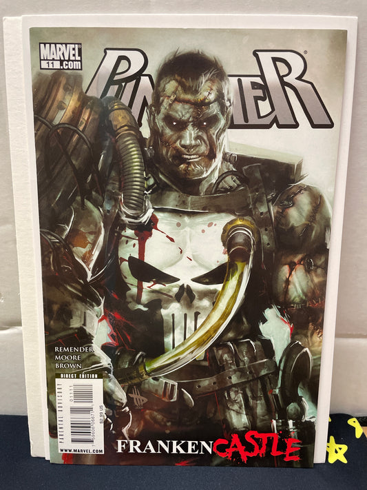 PUNISHER #11 (2010, BIG KEY!) 1st FRANKENCASTLE , CAPTAIN YAMATO & HUNTER OF MONSTER!! NM
