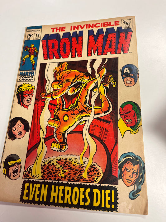 THE INVINCIBLE IRON MAN 18 OCT