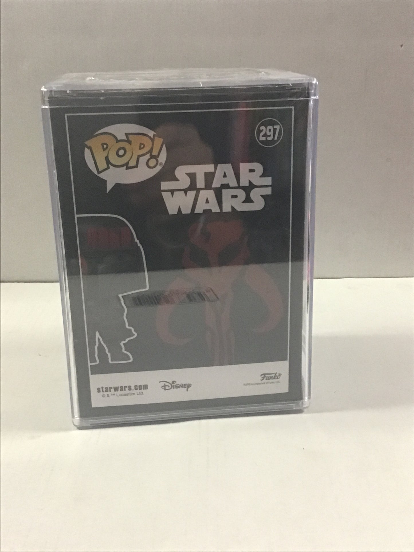 FUNKO POP STAR WARS #297 BOBA FETT LIMITED EDITION (2020 SPRING CONVENTION EXCLUSIVE) ~ SEALED IN HARD PROTECTOR!