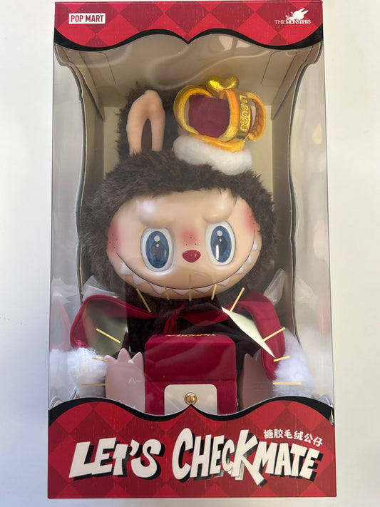 POPMART LABUBU THE MONSTERS LET’S CHECKMATE KING OPEN BOX