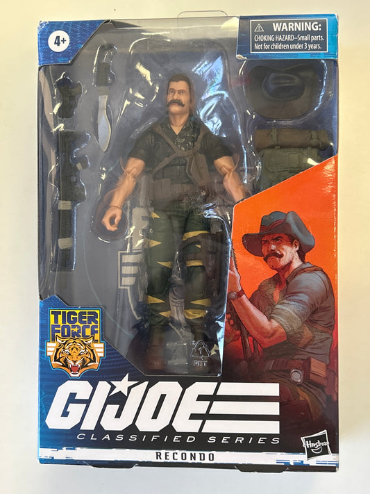 HASBRO RRECONDO TIGER FORCE GI JOE CLASSIFIED SERIES SEALED BOX