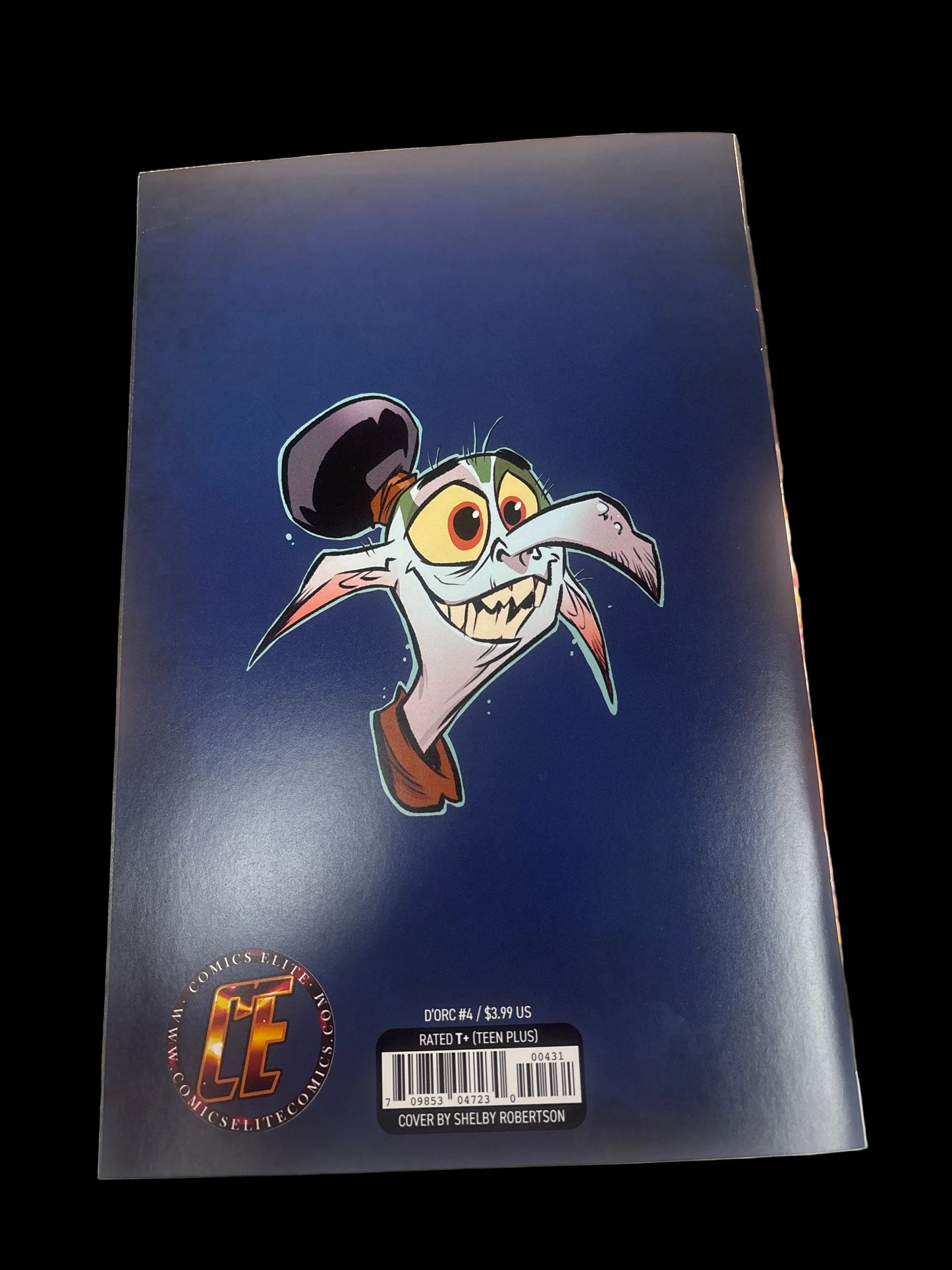 DORC #4 COMICS ELITE COVER BY SHELBY ROBERTSON