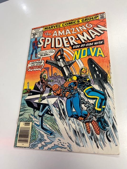 MARVEL COMIC GROUP- THE AMAZING SPIDER-MAN #171 AUG