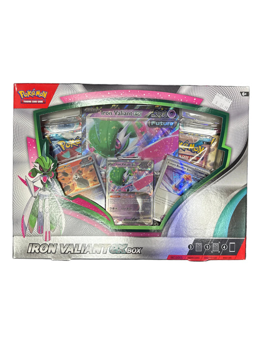 Iron Valiant EX Scarlet & Violet Box New Sealed Pokemon TCG