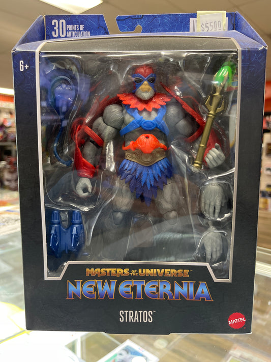 MATTEL MASTERS OF THE UNIVERSE NEW ETERNIA STRATOS ACTION FIGURE