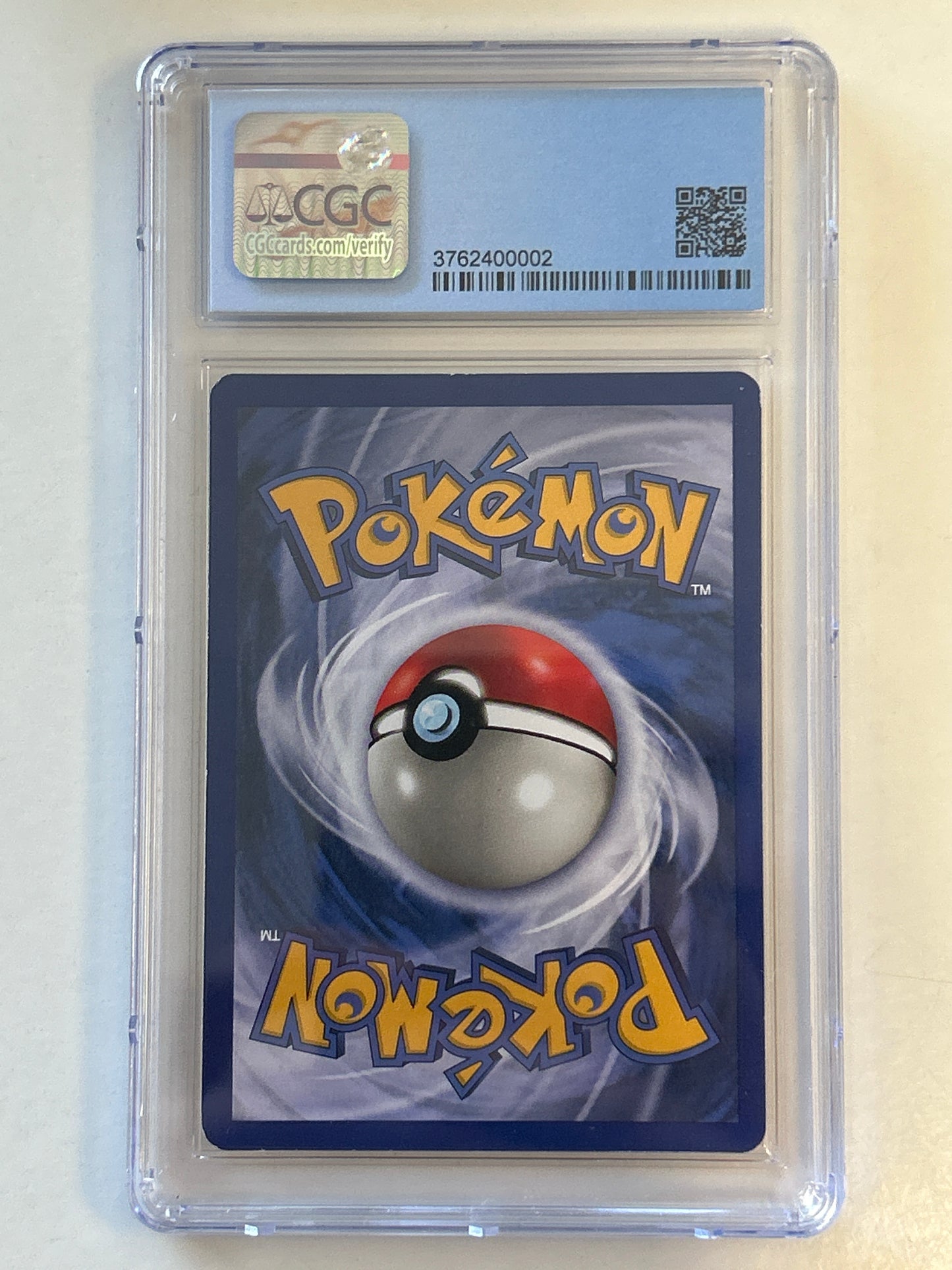 POKEMON TCG POLIWRATH BASE SET UNLIMITED (1999) CGC 7.5