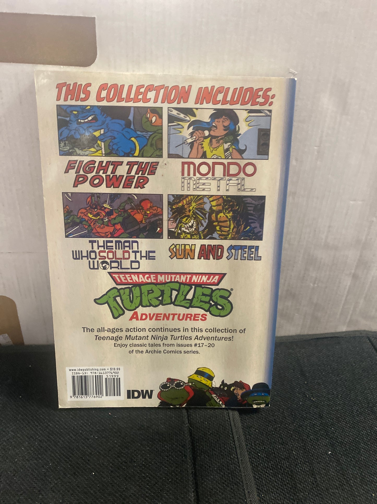 IDW PUBLISHING TEENAGE MUTANT NINJA TURTLES ADVENTURES VOLUME #5 (2013)