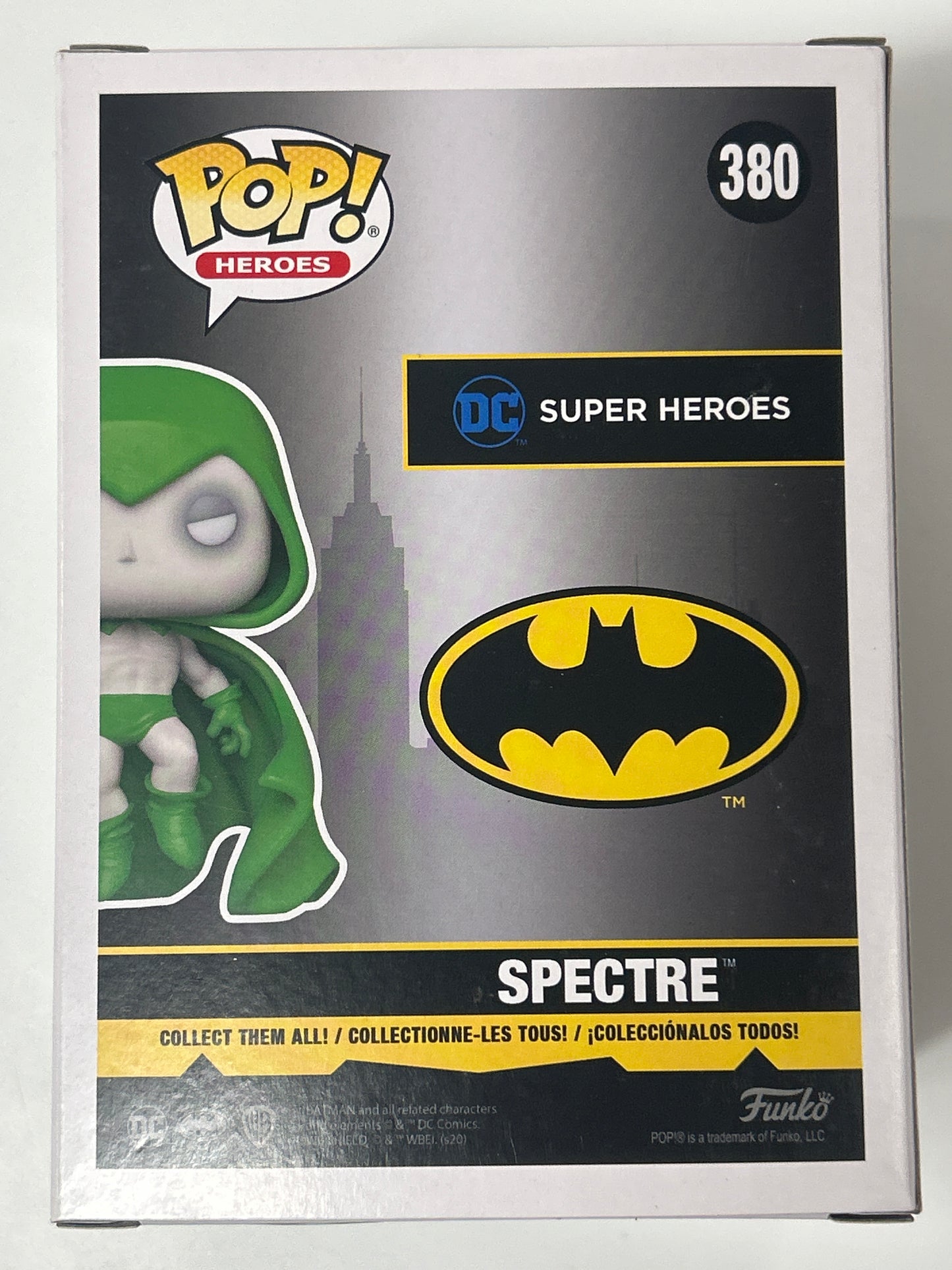 FUNKO POP DC SPECTRE 2021 COMIC CON EXCLUSIVE GREAT CONDITION