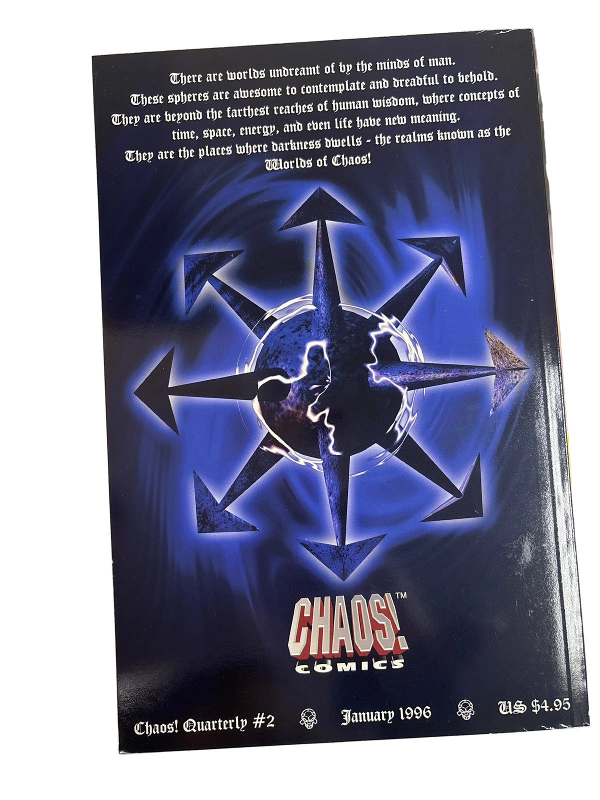 CHAOS QUARTERLY #2 DOUBLESIGNED W COA