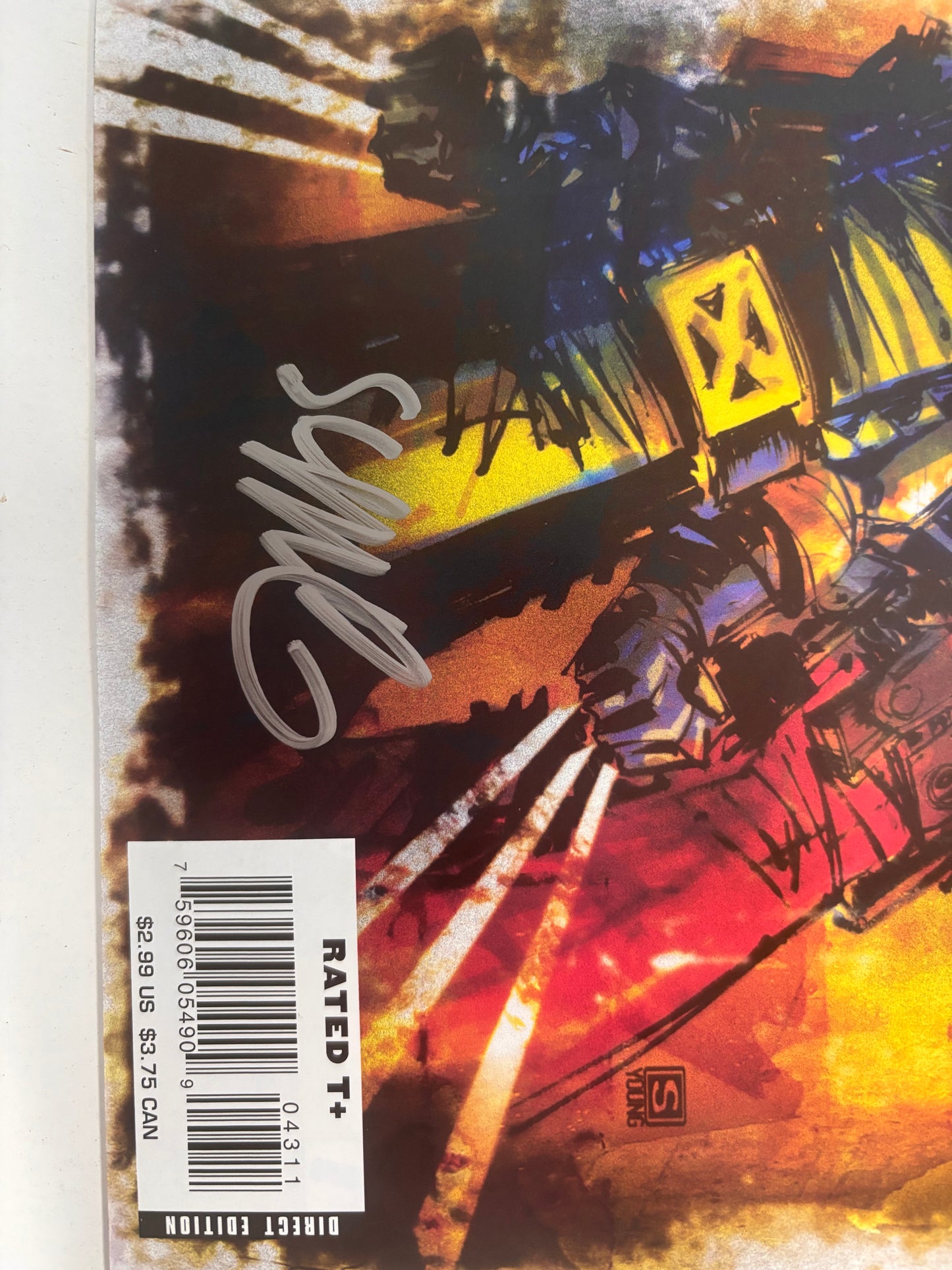 MARVEL COMICS CABLE AND DEADPOOL 43 (2007) NM SIGNED BY SKOTTIE YOUNG