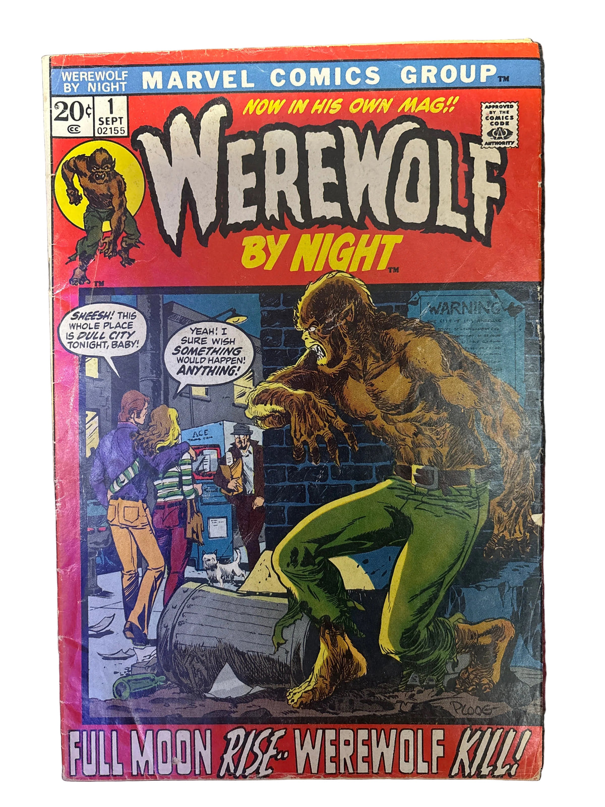 MARVEL COMICS GROUP WEREWOLF BY NIGHT #1