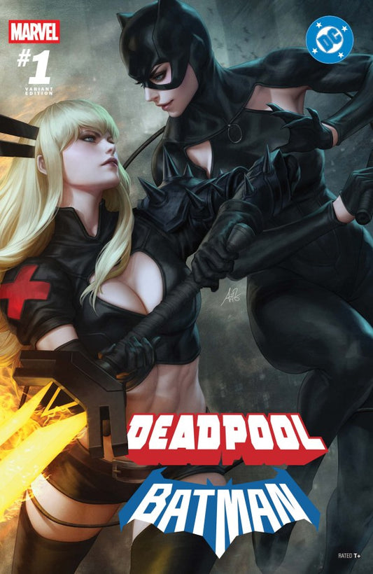 MARVEL/DC/ DEADPOOL/BATMAN #1 STANLEY VAU VARIANT