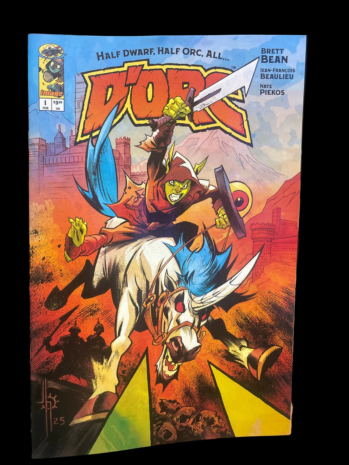 DORC #1 FIRST PRINT JASON HOWARD COVER C