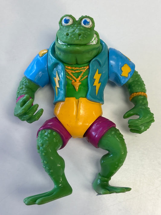 PLAYMATES TEENAGE MUTANT NINJA TURTLES GENGHIS FROG 1989 TMNT