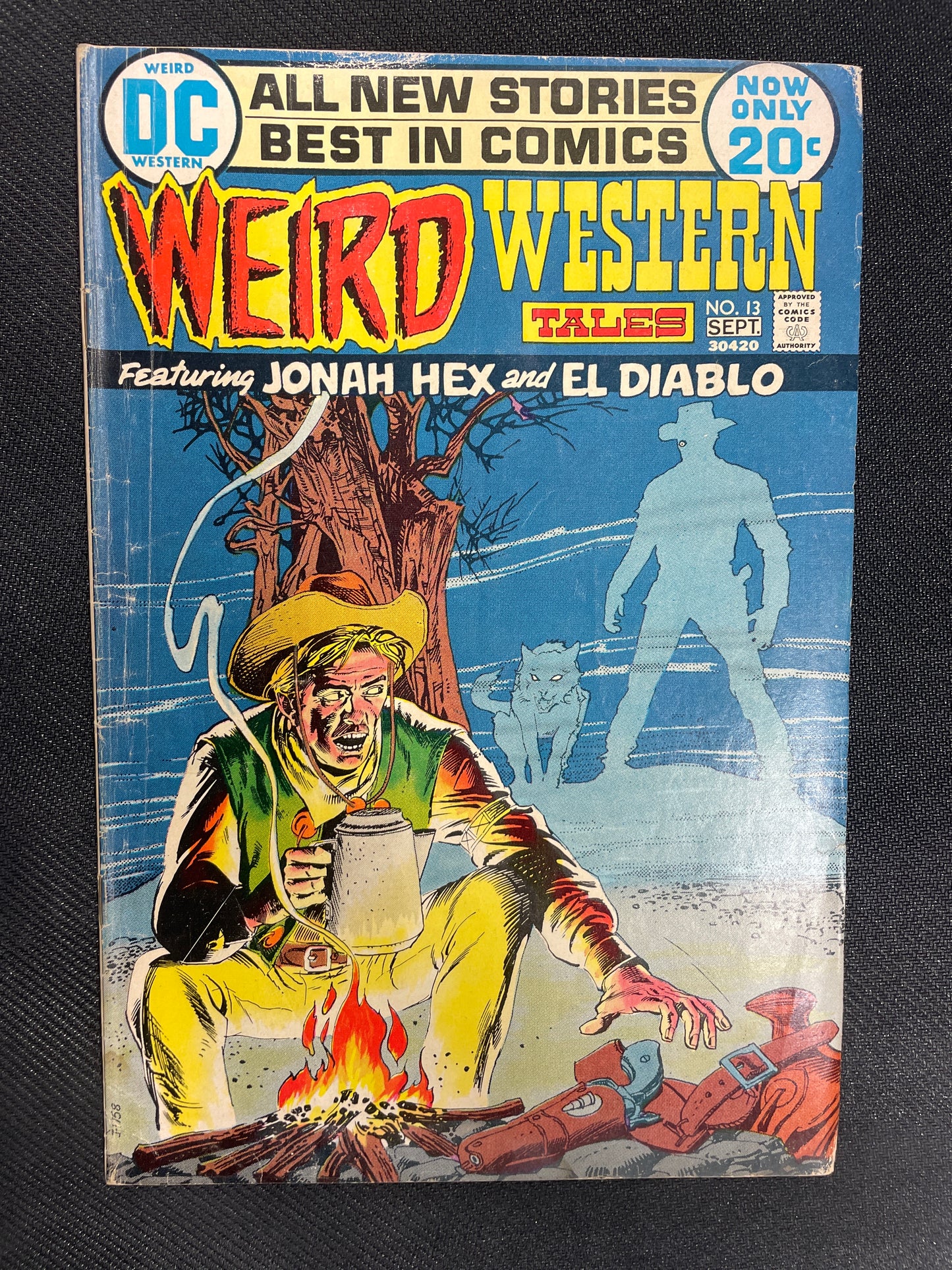 WEIRD WESTERN TALES #13 (1972, FINE-) 4th JONAH HEX!