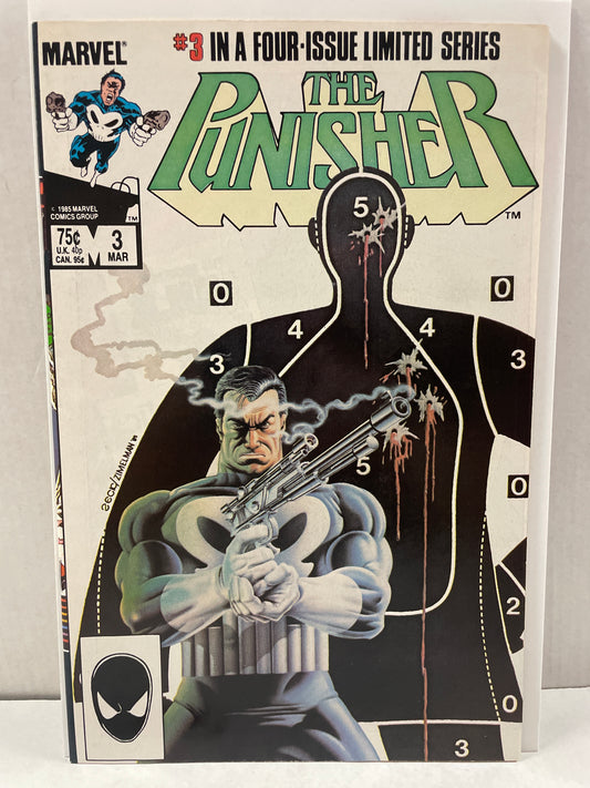 THE PUNISHER LIMITED SERIES #3 NM+/MINT GEM!! (1985, MIKE ZECK CLASSIC!) CGC ME! 💎