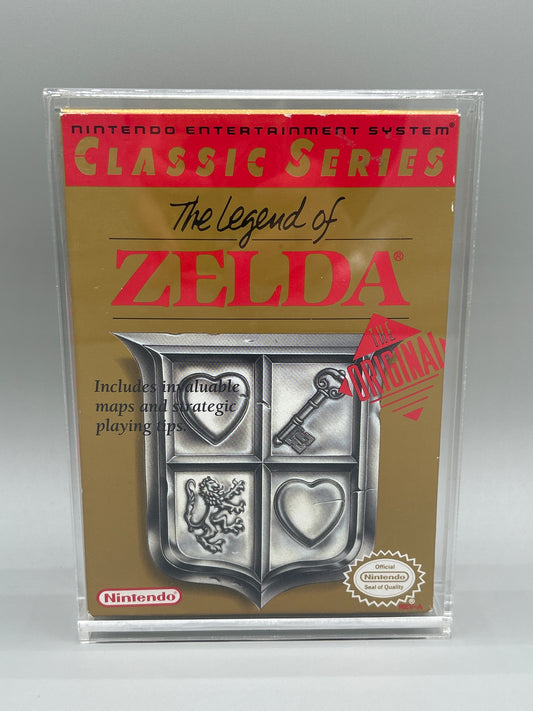NINTENDO NES The Legend of ZELDA In Box NEAR MINT/LIGHT PLAY