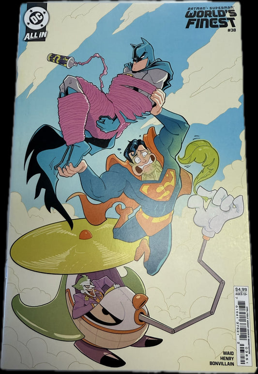DC COMICS WORLDS FINEST# #38 CVR D APRIL FOOLS VARIANT