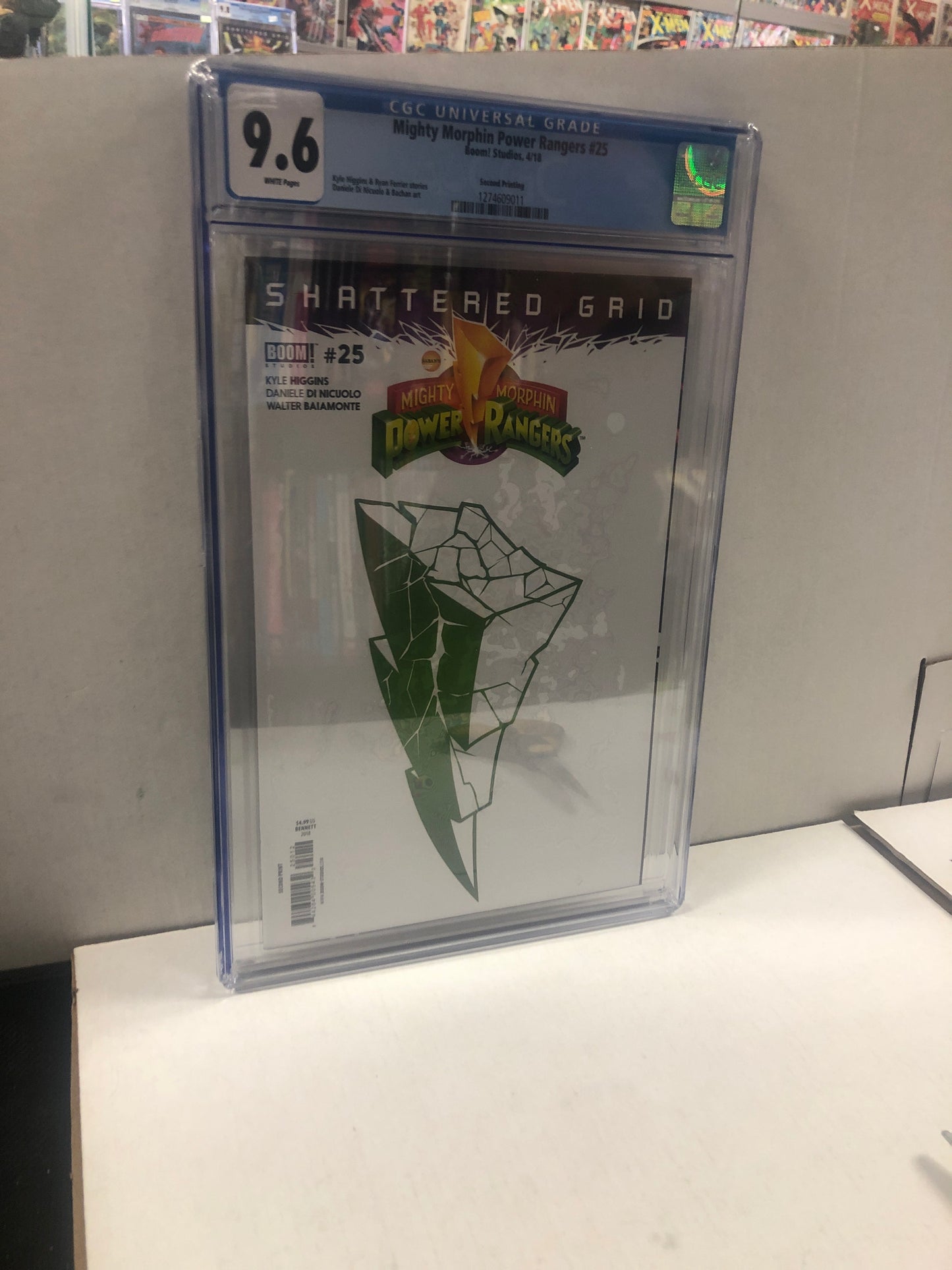 BOOM STUDIOS MIGHTY MORPHIN POWER RANGERS #25 (2018) SECOND PRINTING CGC 9.6 WP