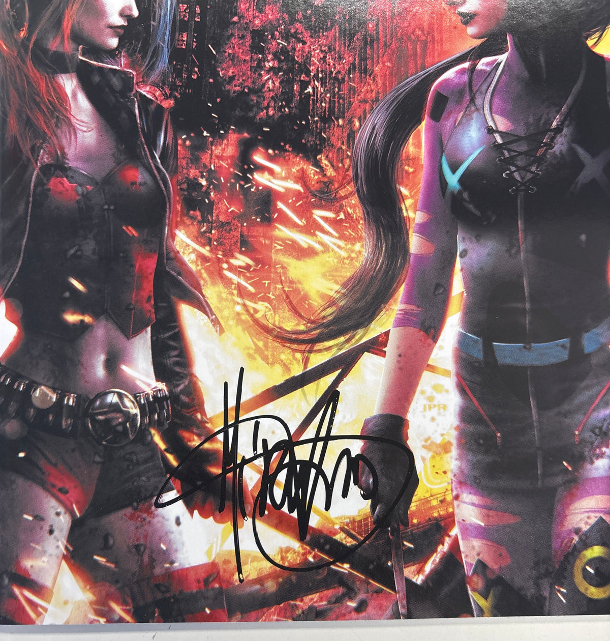 DC PUNCHLINE #1 SIGNED BY MIRKA ANDOLFO WITH CERTIFICATE OF AUTHENTICITY
