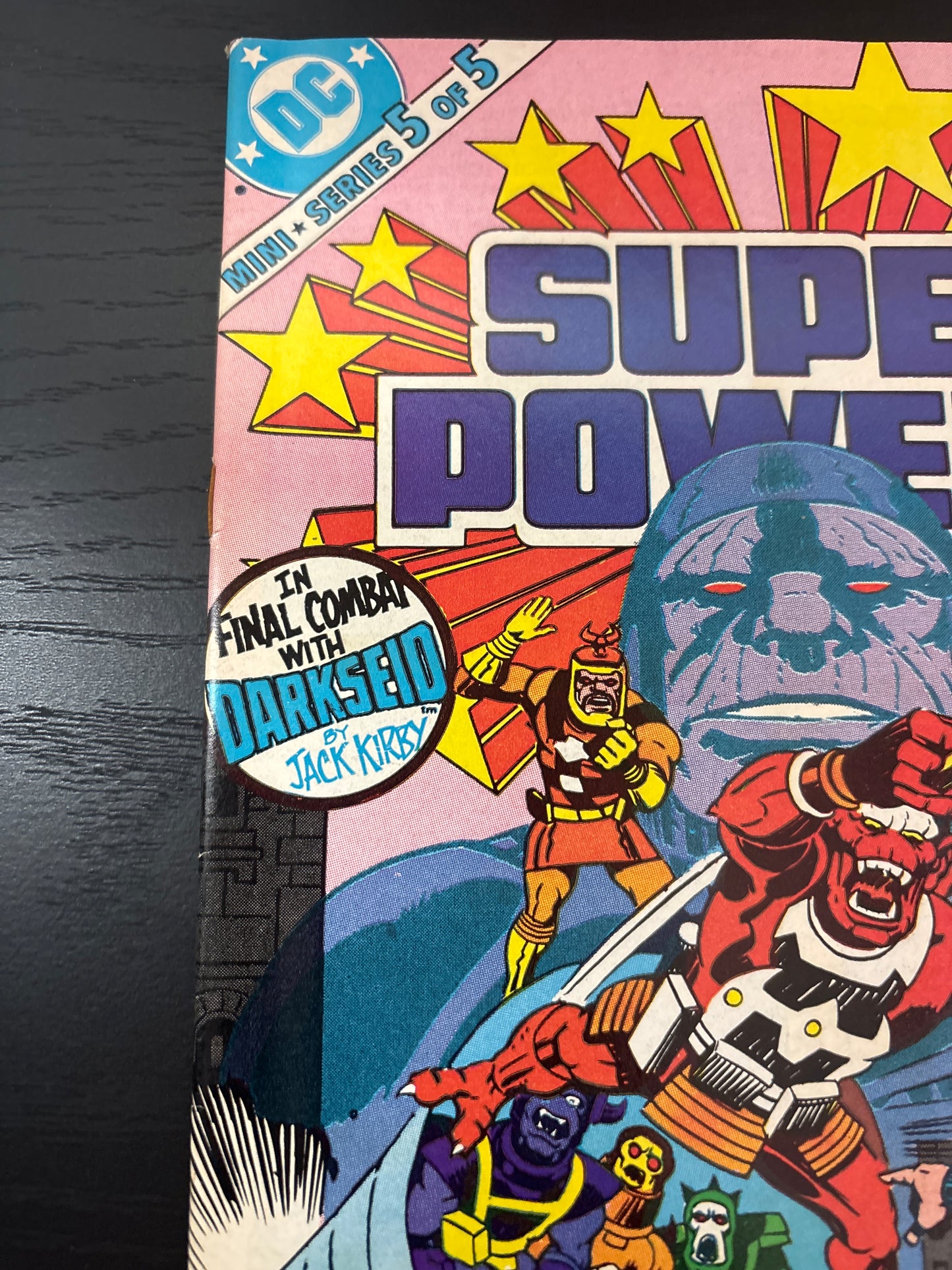 DC MINI SERIES SUPER POWERS #5 (1984) NEWSSTAND