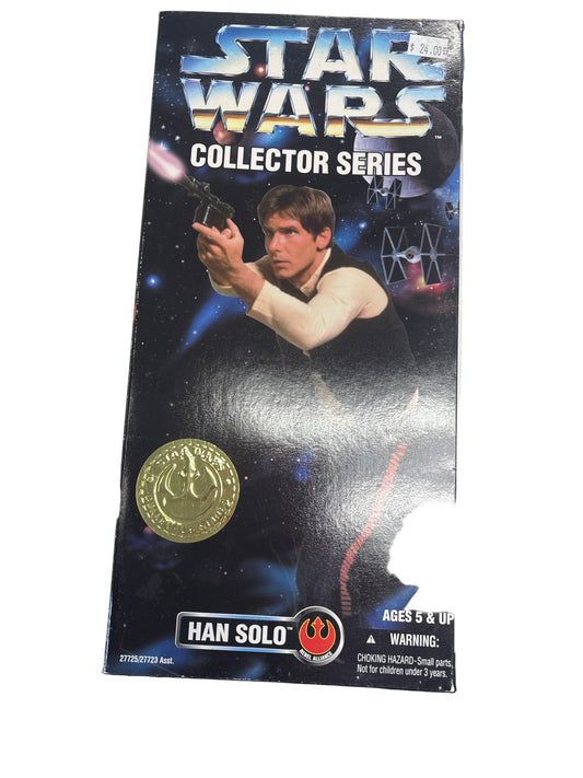 STAR WARS COLLECTOR SERIES HAN SOLO ACTION FIGURE KENNER